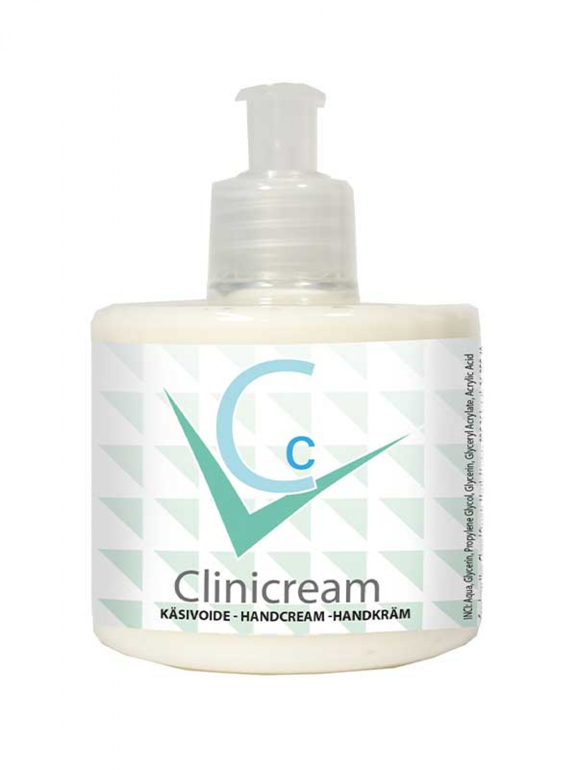 CLINICREAM käsivoide 350 ml EXP 7/22 CLINICREAM käsivoide 350 ml EXP 7/22