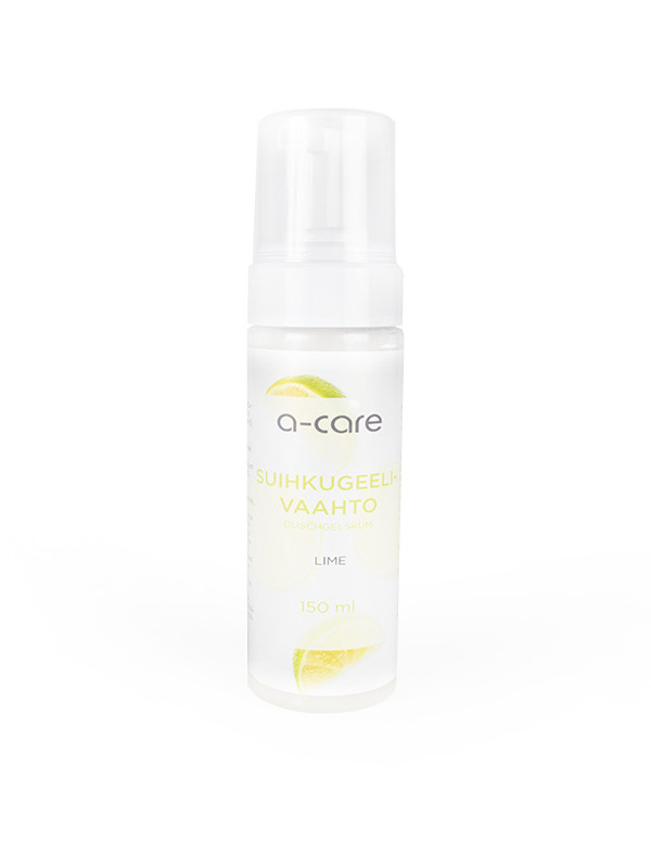 a-care suihkugeelivaahto, lime 150ml a-care suihkugeelivaahto, lime 150ml