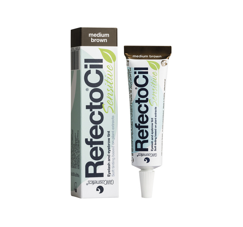 Refectocil Sensitive kestoväri, keskiruskea 15 ml Refectocil Sensitive kestoväri, keskiruskea 15 ml