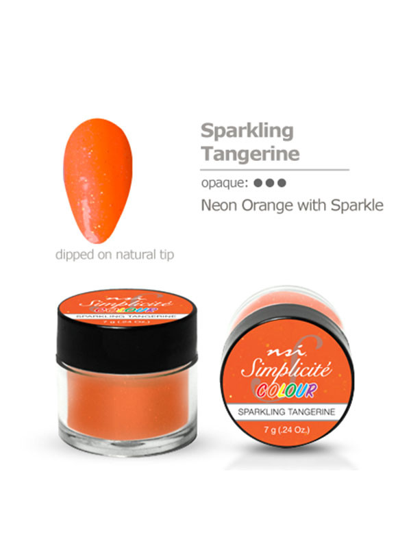 NSI Simplicite,Sparkling Tangerine 7-väriakryyli