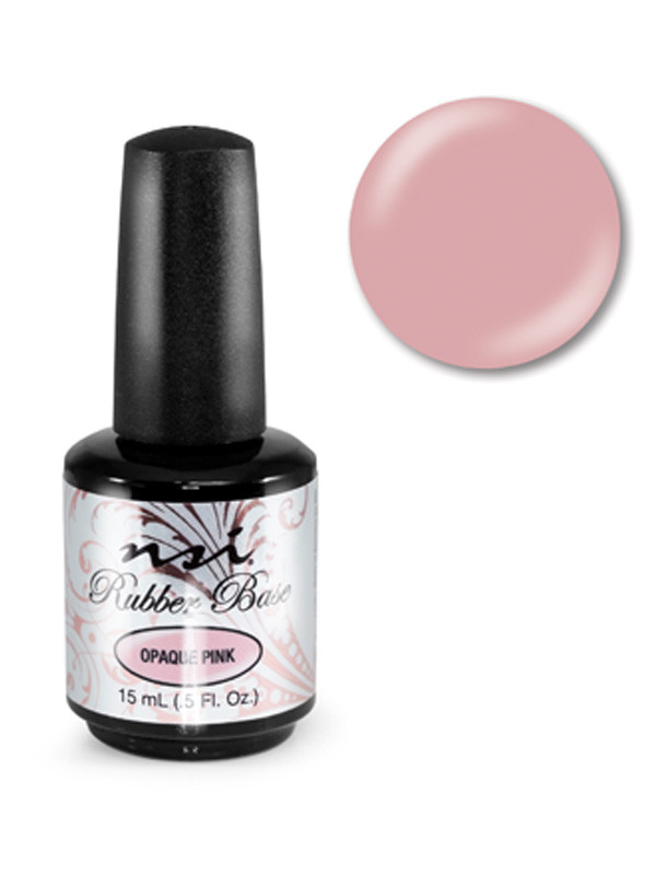 NSI Rubber Base, Opaque Pink 15 ml