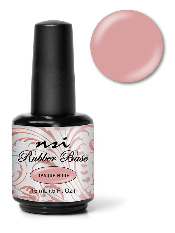NSI Rubber Base,Opaque Nude 15ml