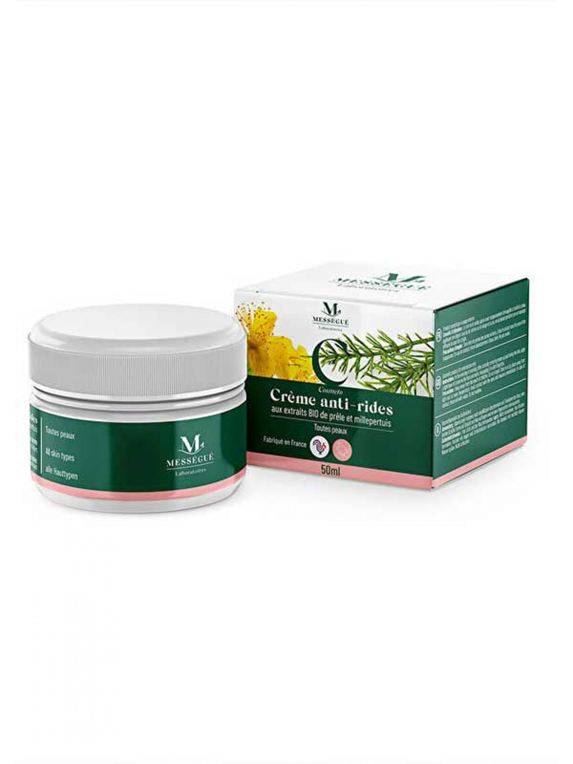 Creme antirides Kiinteyttävä hoitovoide 50 ml Creme antirides Kiinteyttävä hoitovoide 50 ml