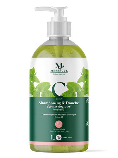 Messegue Verbena-shampoo ja suihkugeeli 1 l Messegue Verbena-shampoo ja suihkugeeli 1 l