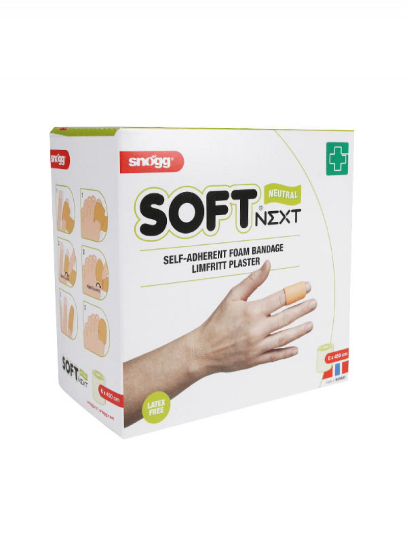 Snögg Soft1 itsekiinnyttävä laastari 60mm x 4,5m Snögg Soft1 itsekiinnyttävä laastari 60mm x 4,5m