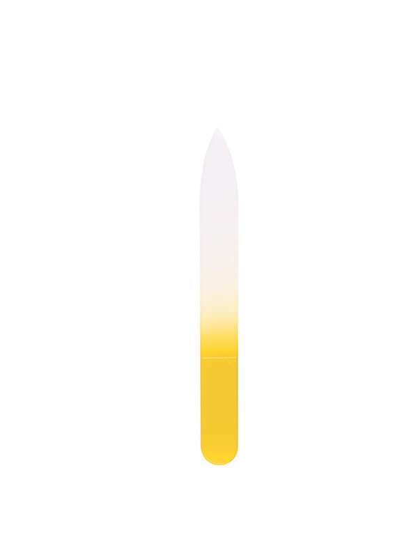 Pieni lasiviila, keltainen 9 cm