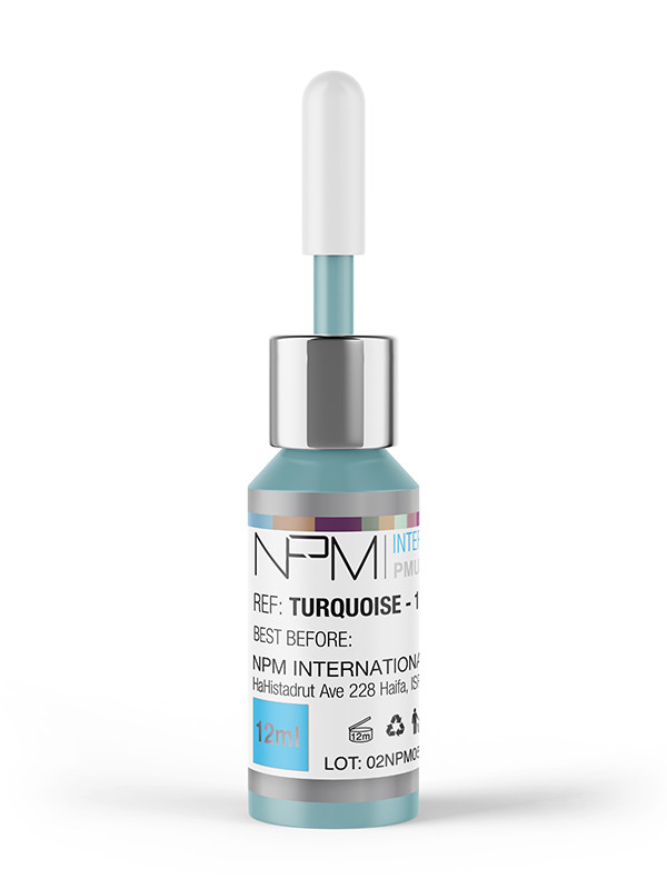 NPM-pigmentointiväri 12 ml silmille,Turquoise14019