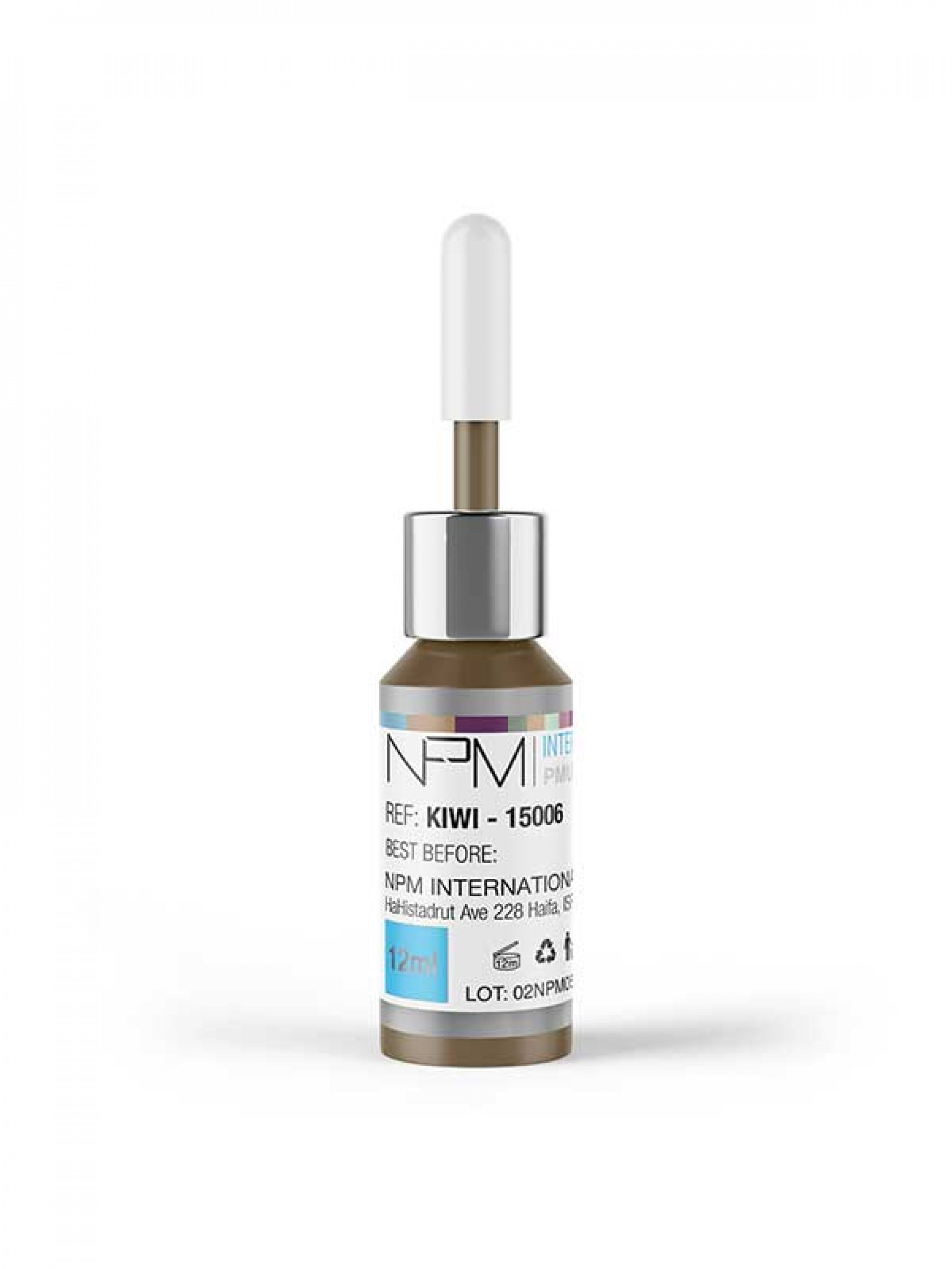NPM-pigm.väri 12 ml kulmille Kiwi15006 EXP 5/23 NPM-pigm.väri 12 ml kulmille Kiwi15006 EXP 5/23