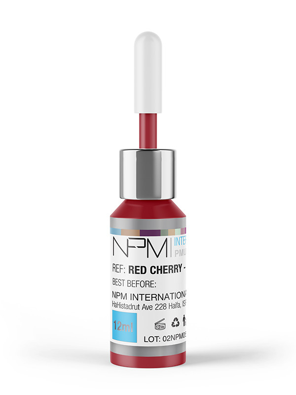 NPM-pigmentointiväri 12ml huulille, RedCherry15018
