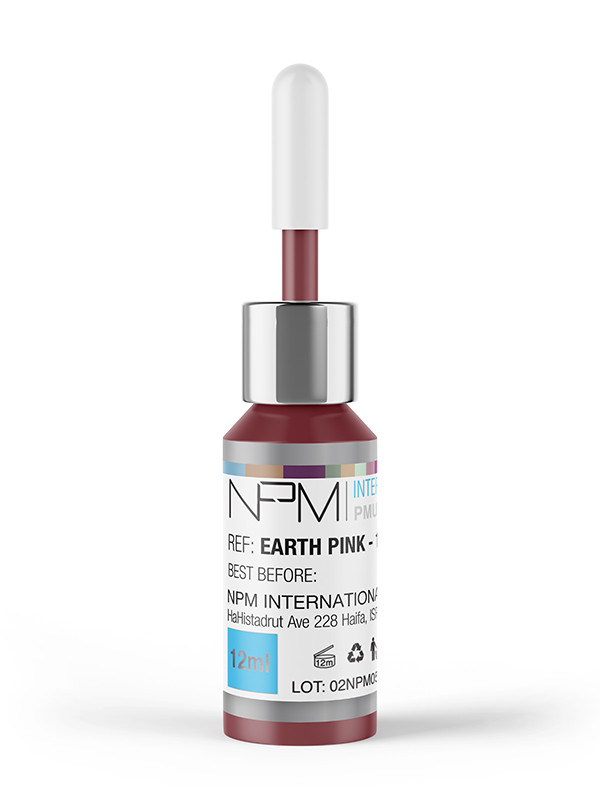 NPM-pigm.väri 12ml huulille, EarthPink EXP 7/23