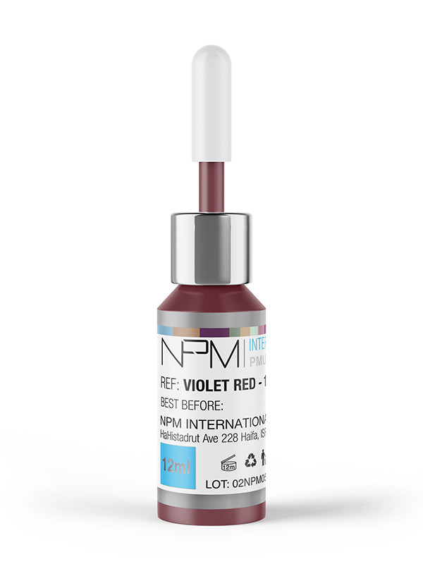 NPM-pigmentointiväri 12mlhuulille,Violet Red 15041