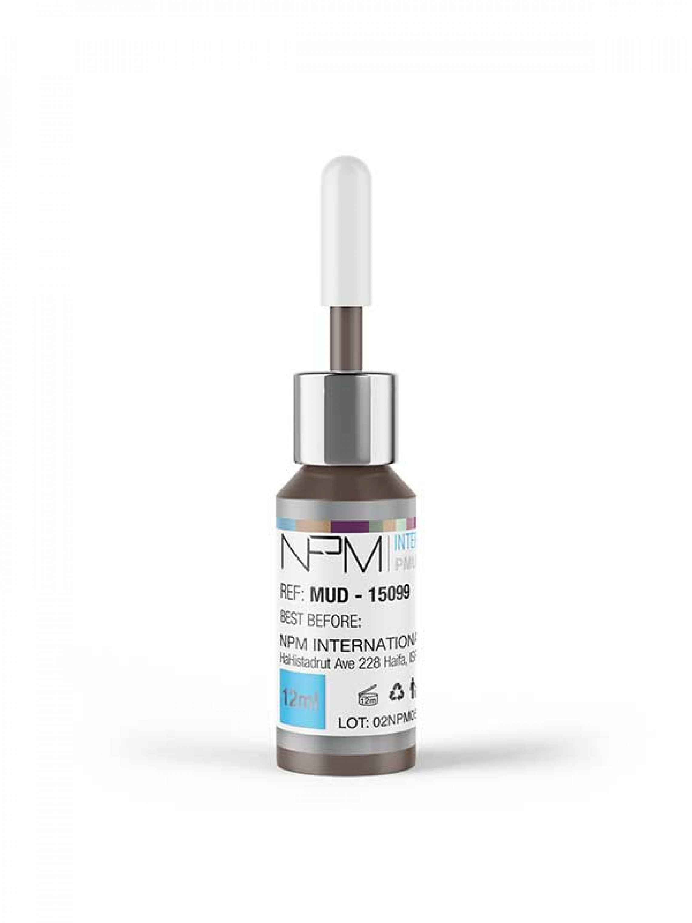 NPM-pigmentointiväri 12 ml kulmille, Mud 15099 NPM-pigmentointiväri 12 ml kulmille, Mud 15099