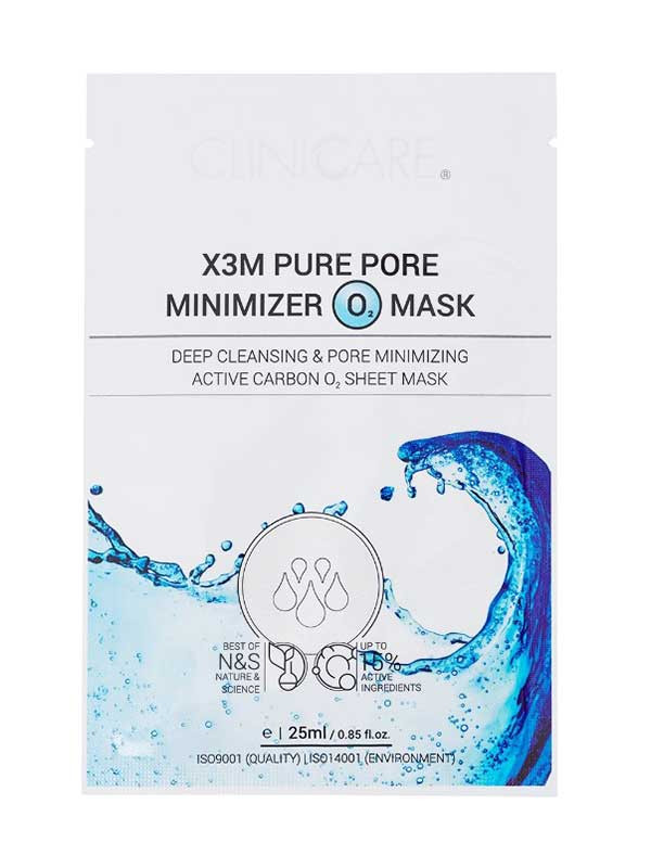 Cliniccare X3M PURE Pore Minimizer Mask 5x25ml