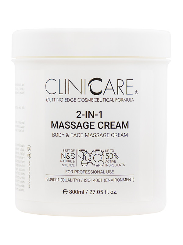 CLINICCARE 2-in-1 Massage Cream 800 ml
