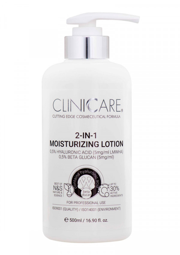 CLINICCARE Moisturizing Lotion 2-in-1 500 ml