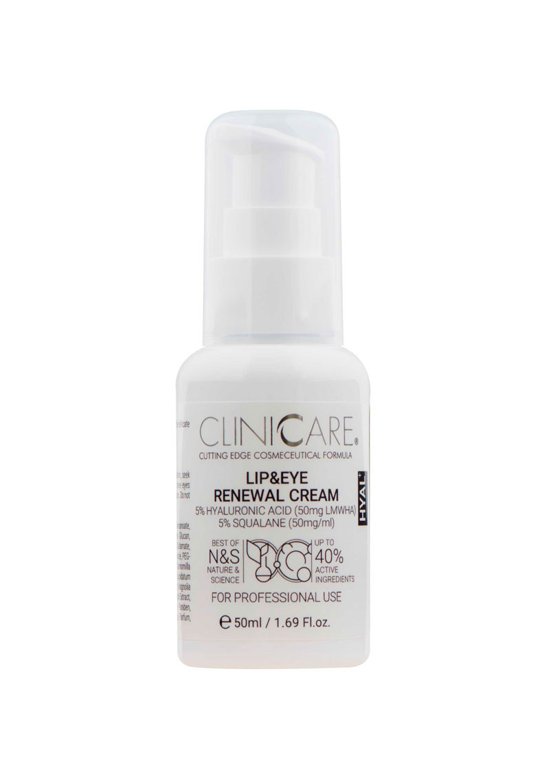 CLINICCARE Lip and Eye Renewal Cream 50 ml CLINICCARE Lip and Eye Renewal Cream 50 ml