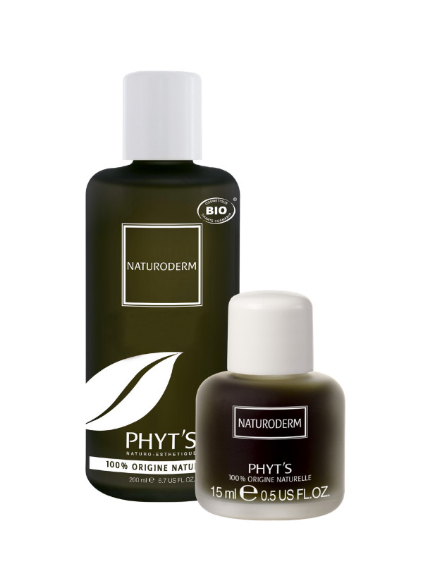 Phyts Naturoderm 200 ml+ 15 ml-paketti Phyts Naturoderm 200 ml+ 15 ml-paketti