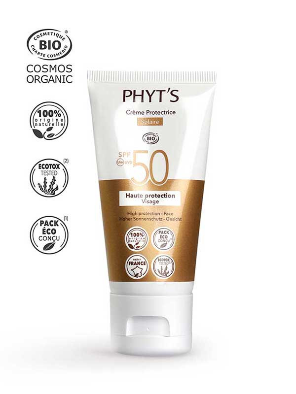 Phyts Creme Protecteur Solaire SPF50, face 40 ml