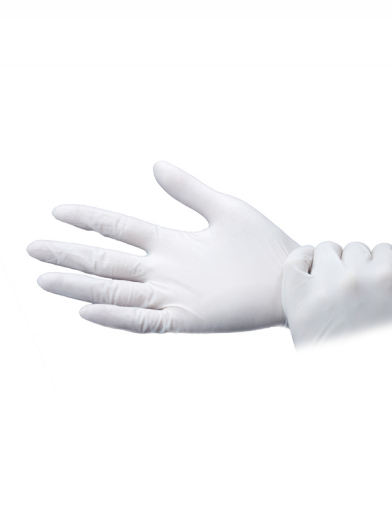 Nitrile nitriilikäsine, valkoinen, M, 100 kpl Nitrile nitriilikäsine, valkoinen, M, 100 kpl