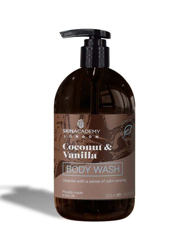Skin Academy Coconut & Vanilla Body Wash 500 ml
