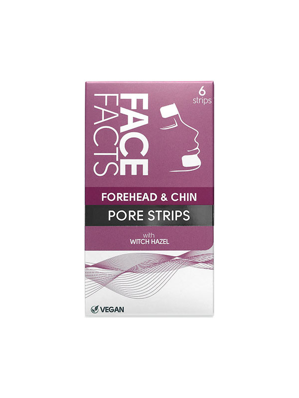 Face Facts Pore Strips Forehead & Chin 6 kpl
