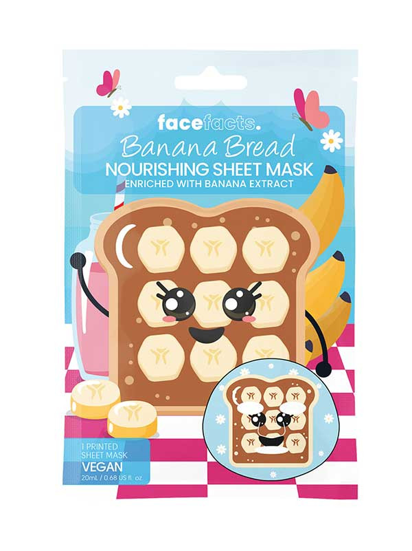Face Facts kangasnaamio Banana Bread 1 kpl