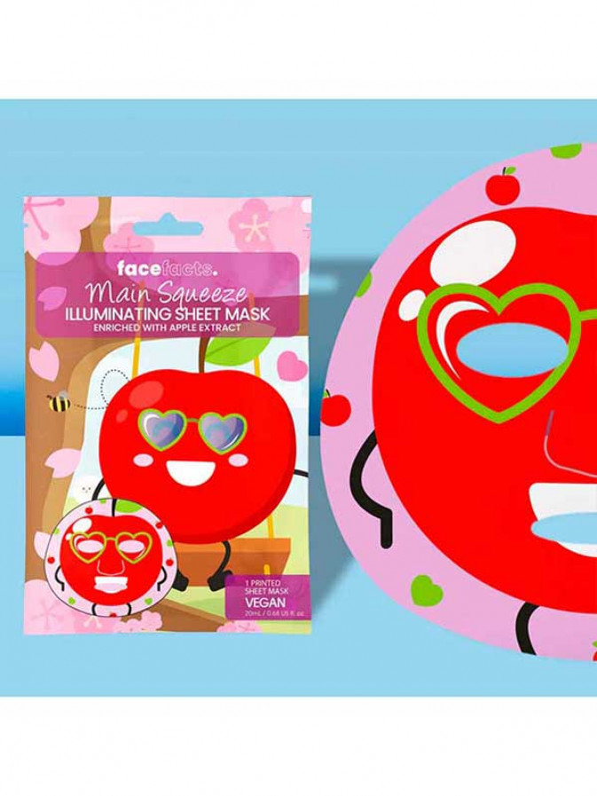 Face Facts kangasnaamio, Main Squeeze 1kpl Face Facts kangasnaamio, Main Squeeze 1kpl