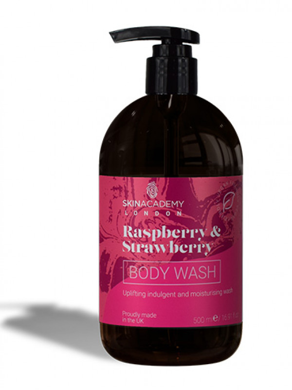 Skin Academy Raspberry & Strawberry Bodywash 500ml
