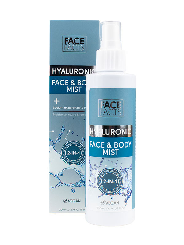 Face Facts Face & Body Mist Hyaluronic 200 ml