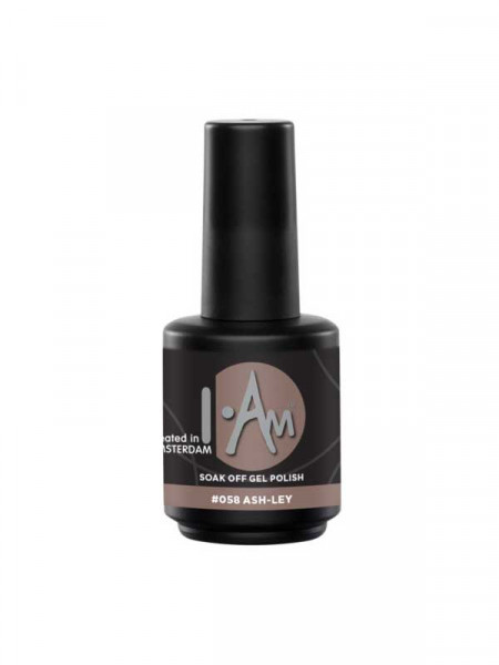 I.Am soakoff gelpolish, ash-ley 7ml #058 I.Am soakoff gelpolish, ash-ley 7ml #058