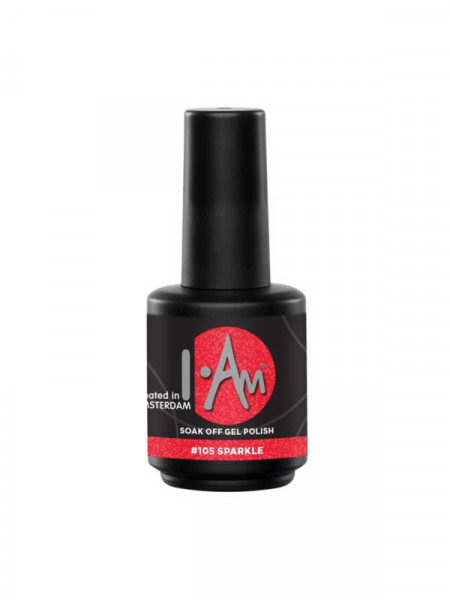 I.Am soakoff gelpolish, sparkle 7 ml #105 I.Am soakoff gelpolish, sparkle 7 ml #105