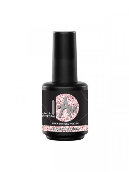 I.Am soakoff gelpolish, starstruck 7 ml #114 I.Am soakoff gelpolish, starstruck 7 ml #114