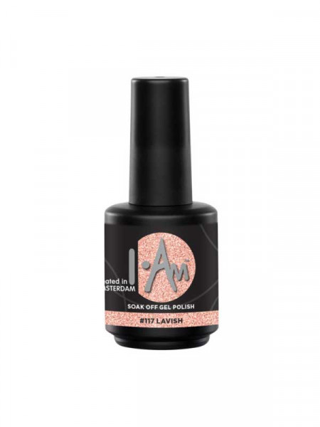 I.Am soakoff gelpolish, lavish 7 ml #117 I.Am soakoff gelpolish, lavish 7 ml #117