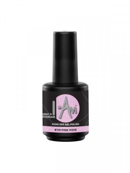 I.Am soakoff gelpolish, pink pixie 7 ml #119 I.Am soakoff gelpolish, pink pixie 7 ml #119