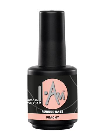 I.Am Rubberbase Peachy 15ml I.Am Rubberbase Peachy 15ml