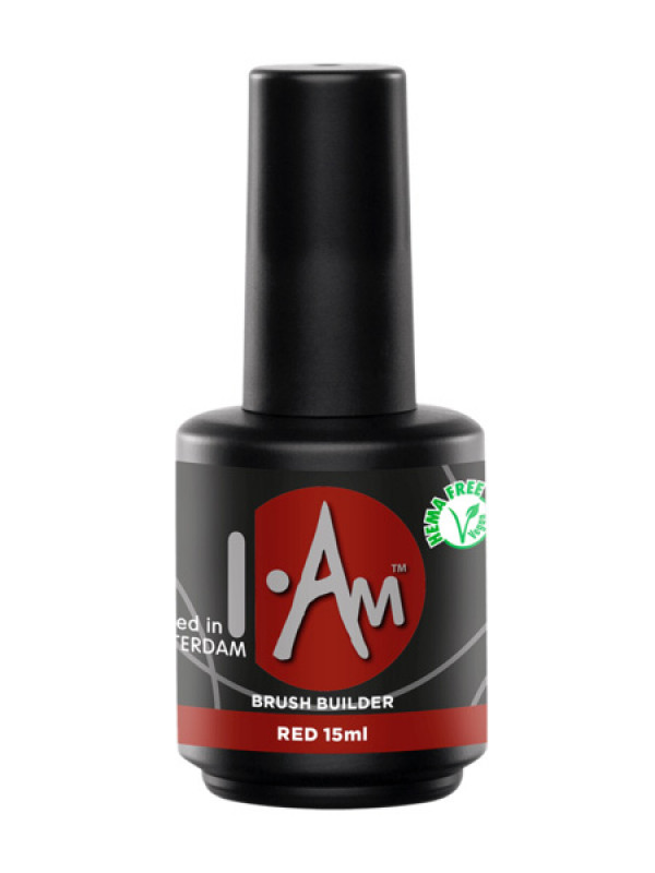I.Am Rubber Base, Red 15ml