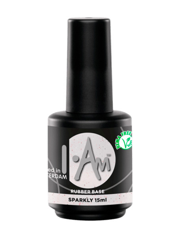 I.Am Rubber Base,  Sparkly 15ml