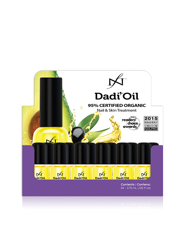 Dadi' Oil -hoitoöljy 3,7 ml x 24, myyntiteline