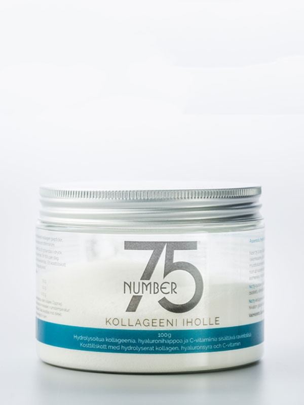 No75 Kollageenivalmiste 100 g purkki iholle No75 Kollageenivalmiste 100 g purkki iholle