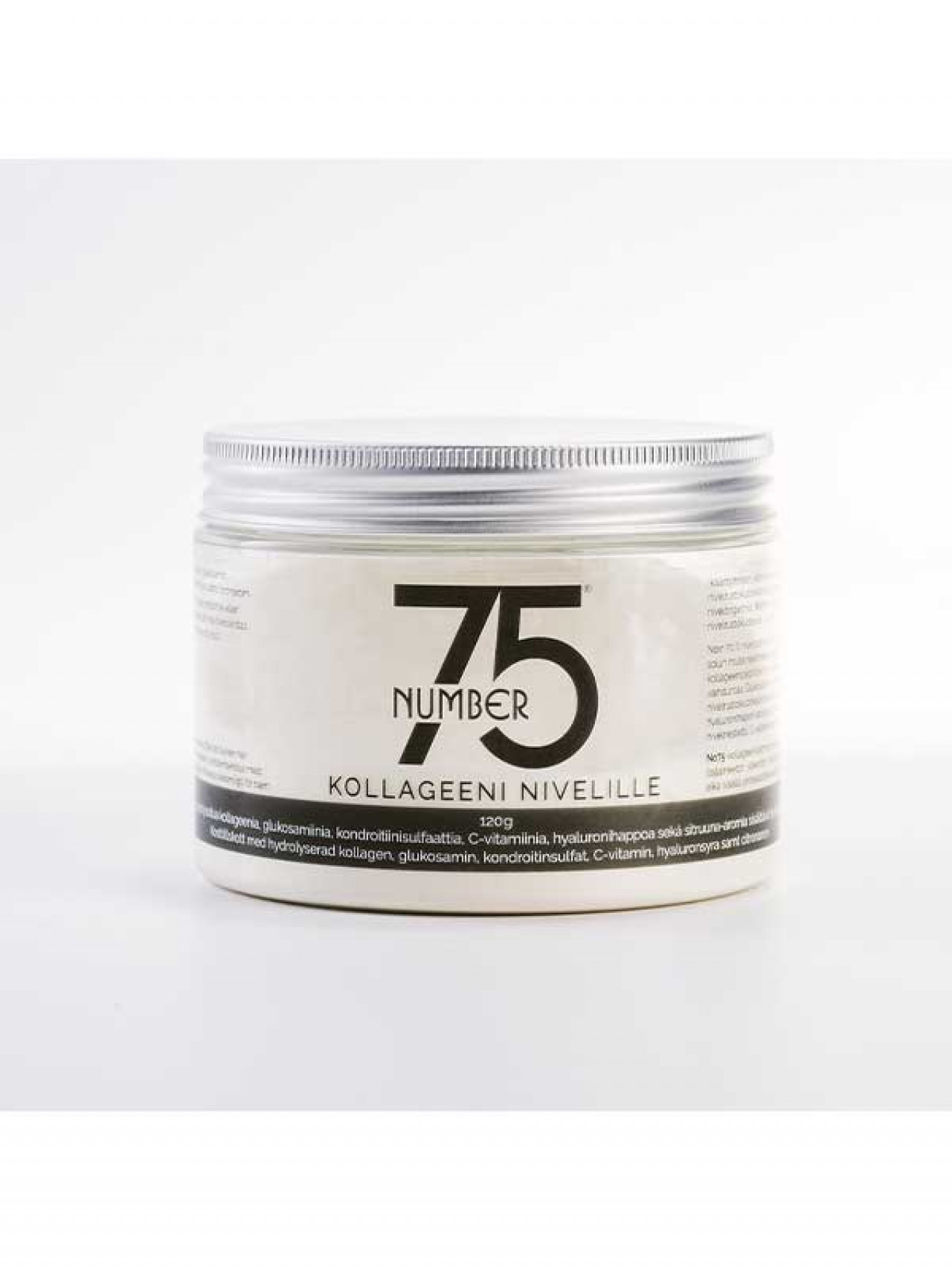 No75 Kollageenijauhe nivelille purkki 120g No75 Kollageenijauhe nivelille purkki 120g