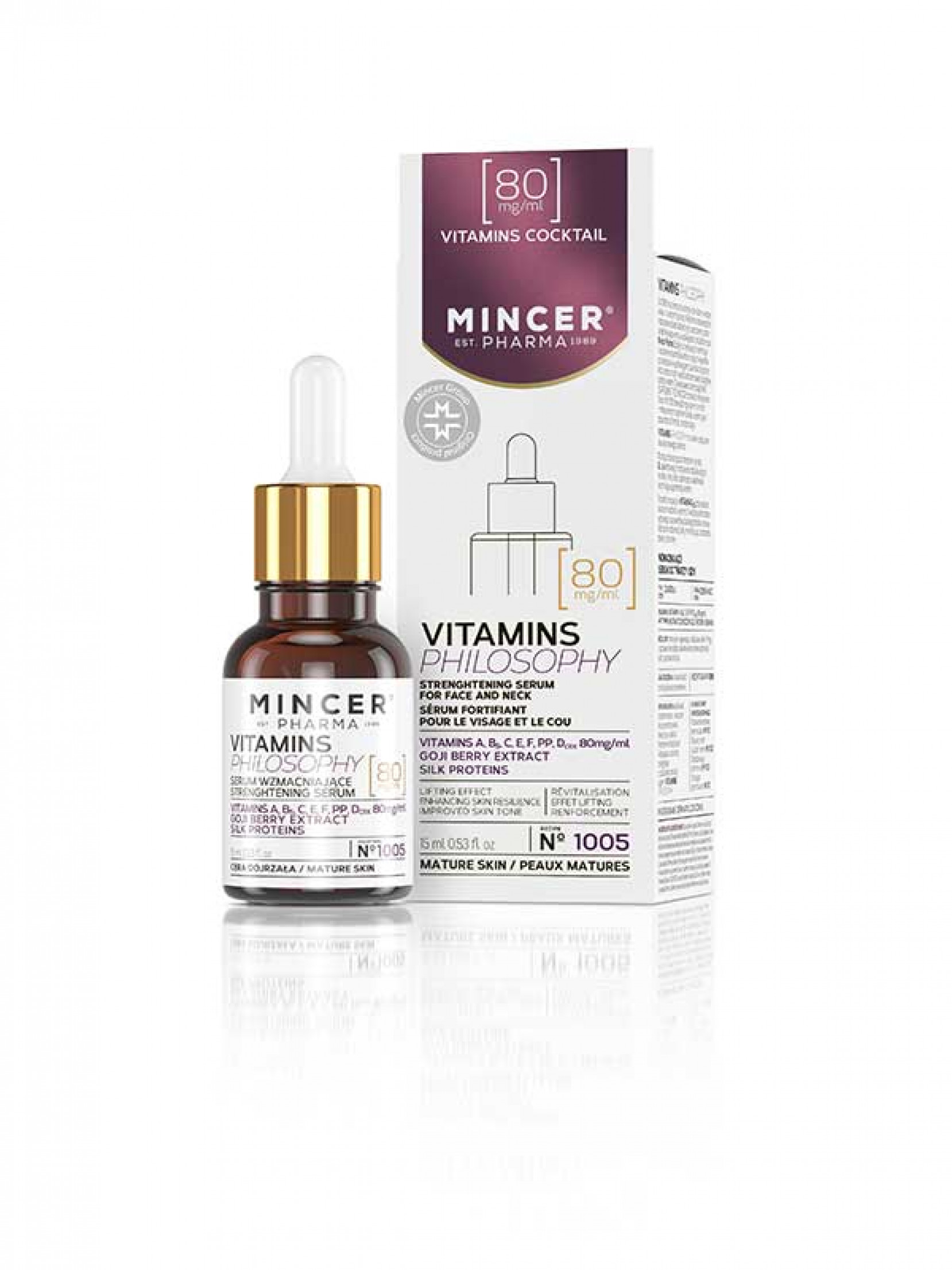 MP VitaminsP Strenghtening Face&Neck Serum 15ml MP VitaminsP Strenghtening Face&Neck Serum 15ml