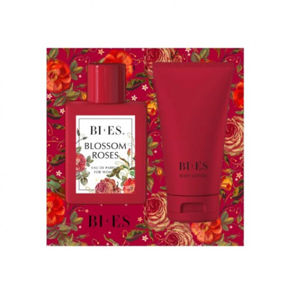 Bi-es lahjapakkaus, Blossom Roses edp+body lotion