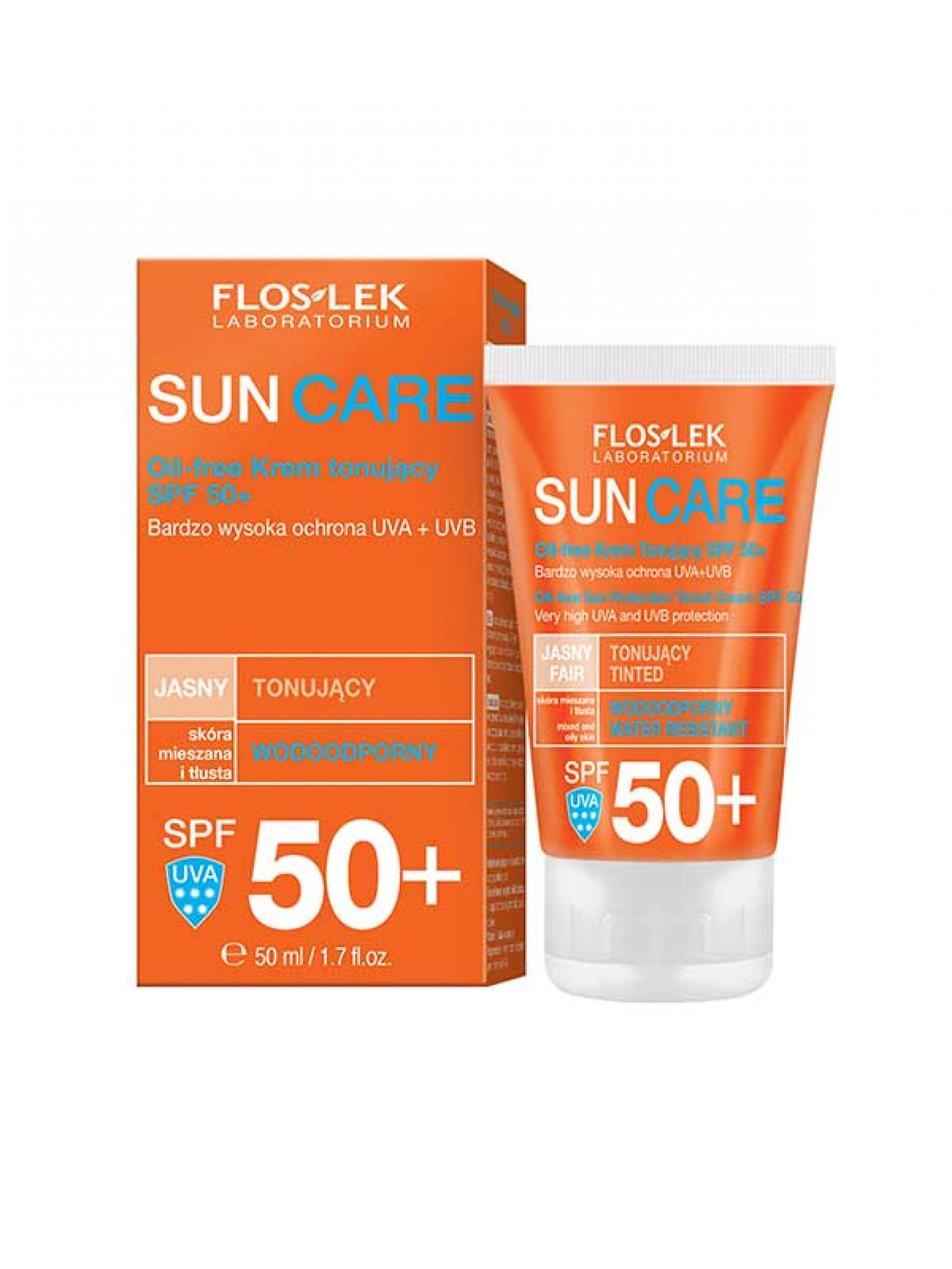 FLOSLEK Sun protect. Cream CC mixed&oily skin 50ml FLOSLEK Sun protect. Cream CC mixed&oily skin 50ml