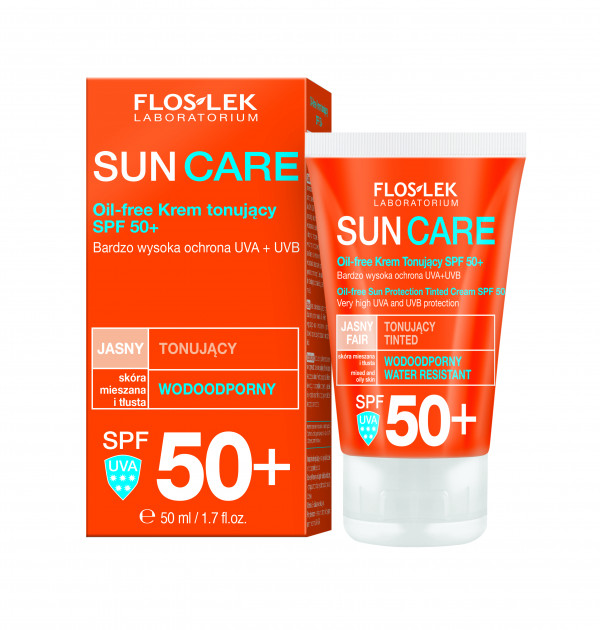 FLOSLEK Sun protect. Cream CC mixed&oily skin 50ml