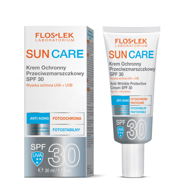 FLOSLEK Sun Cream Anti-Wrinkle SPF30, 30ml