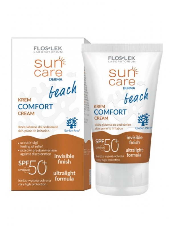 Floslek Sun Care Beach Comfort Cream SPF50+