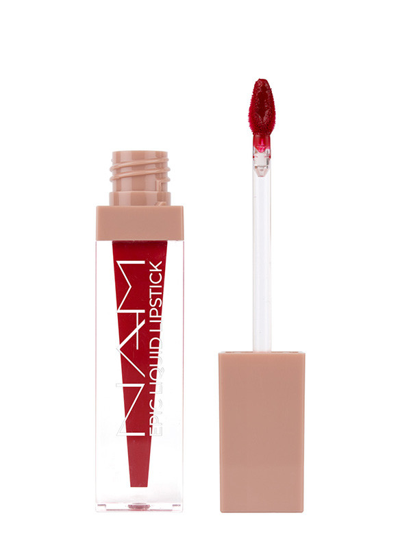 NAM Epic Liquid Lipstick, O4 Russian Red