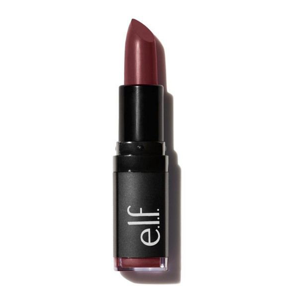 elf Studio velvet matte lipstick, deep burgundy