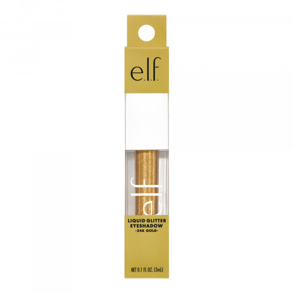 elf Pro Liquid glitter eyeshadow, 24K Gold