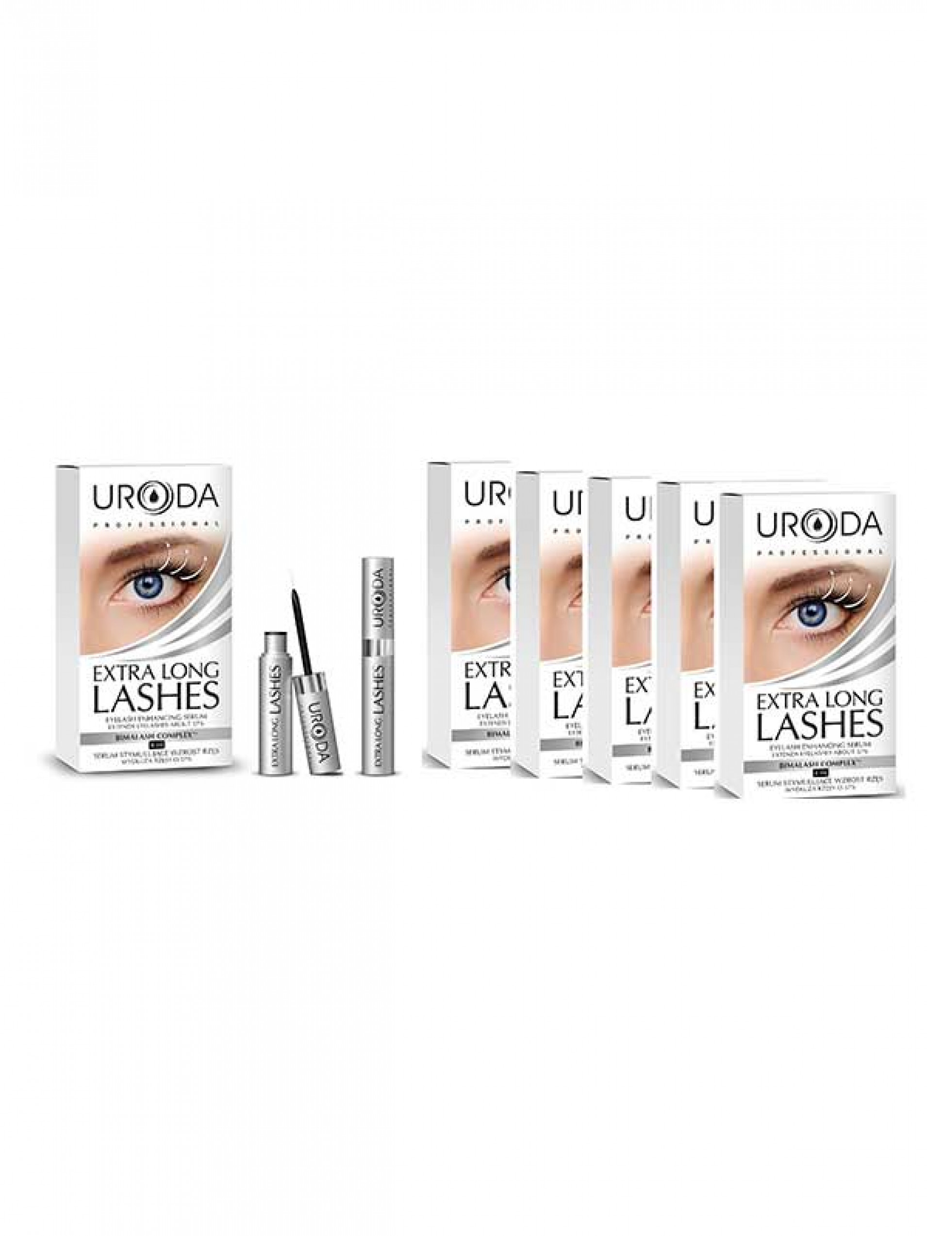 Uroda Extra Long Lashes 8kpl myyntilaatikko Uroda Extra Long Lashes 8kpl myyntilaatikko